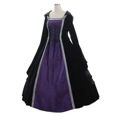 Medieval Retro Dress Victorian Tudor Spanish Noble Dress Halloween Carnival Party Cosplay Costume