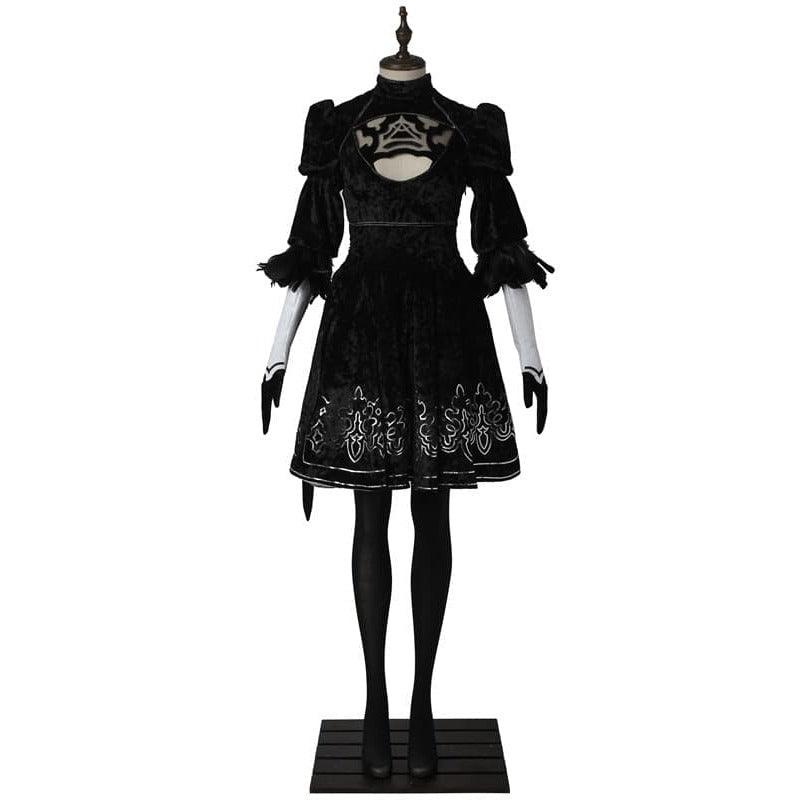 Nier Automata Yorha 2B Cosplay Costume Women Girls Halloween Carnival Outfit