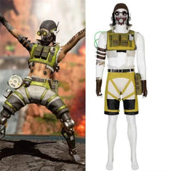 Game Apex Legends Octane Cosplay Costume  Octavio Silva Outfit with Accessories Halloween Carnival Party Suits