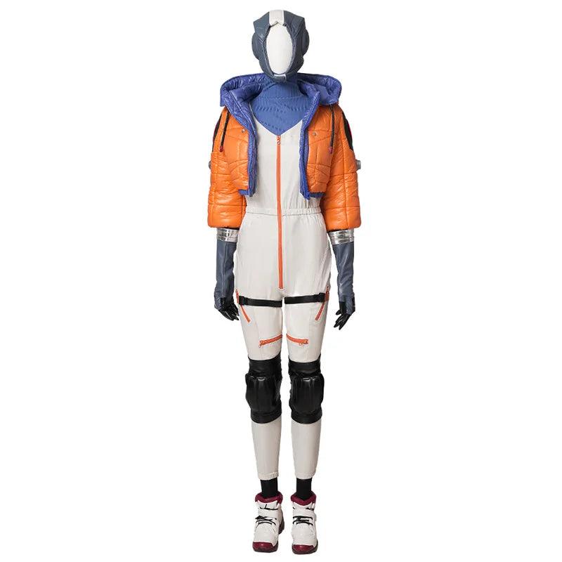 Game Apex Legends Wattson Cosplay Costume Natalie Paquette Suit Women's Halloween Outfits