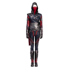 Game Apex Wraith Cosplay Costume Halloween Suit Women Evil Spirit Fighter  Battle Outfit With Mask  Accessories