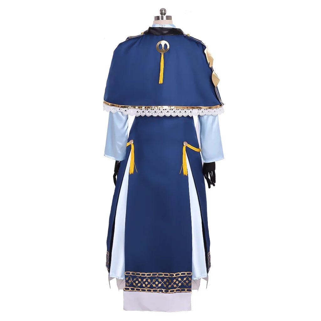 Game Fire Emblem Marianne Cosplay Costume Women Fancy Blue Uniform Dress Suit Halloween Party Comic Con Stage Show Outfits