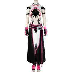 Juri Han Cosplay Fantasia Costume Women Sexy Combat Uniform Suit Halloween Carnival Party Disguise Streetwear