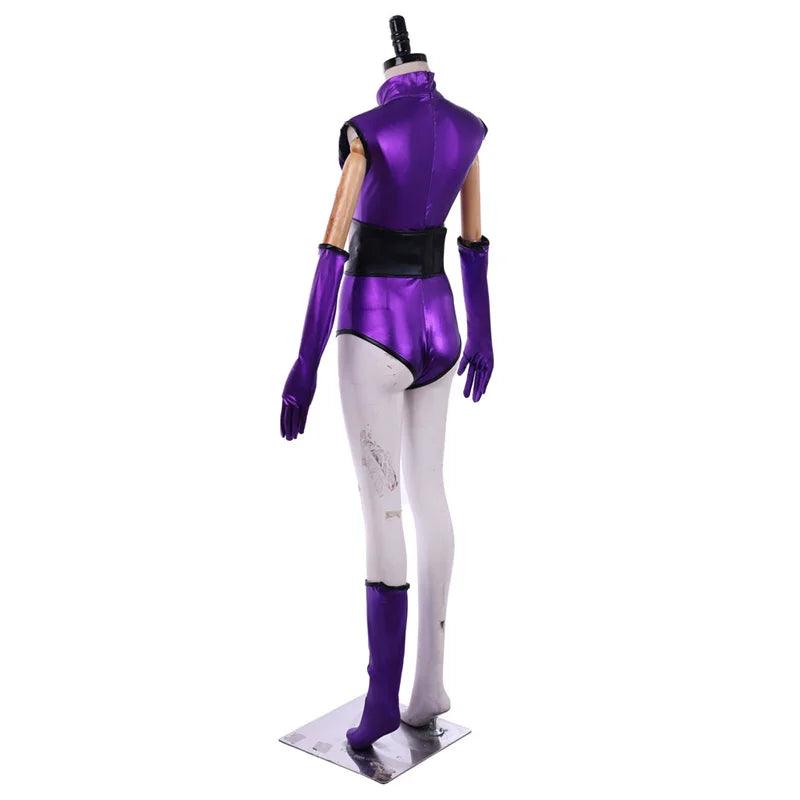 Mileena Cosplay Sexy Costume Purple Combat Suit for Women | Halloween Cosplay Outfits