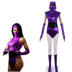 Mileena Cosplay Sexy Costume Purple Combat Suit for Women | Halloween Cosplay Outfits