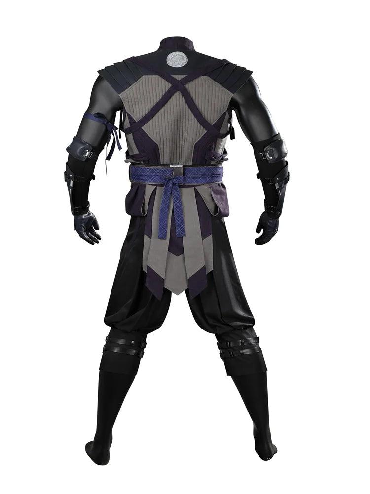 Mortal Kombat 1 Smoke Cosplay Costume | Fighting Suit Full Set | Halloween Party Outfit