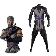 Mortal Kombat 1 Smoke Cosplay Costume | Fighting Suit Full Set | Halloween Party Outfit