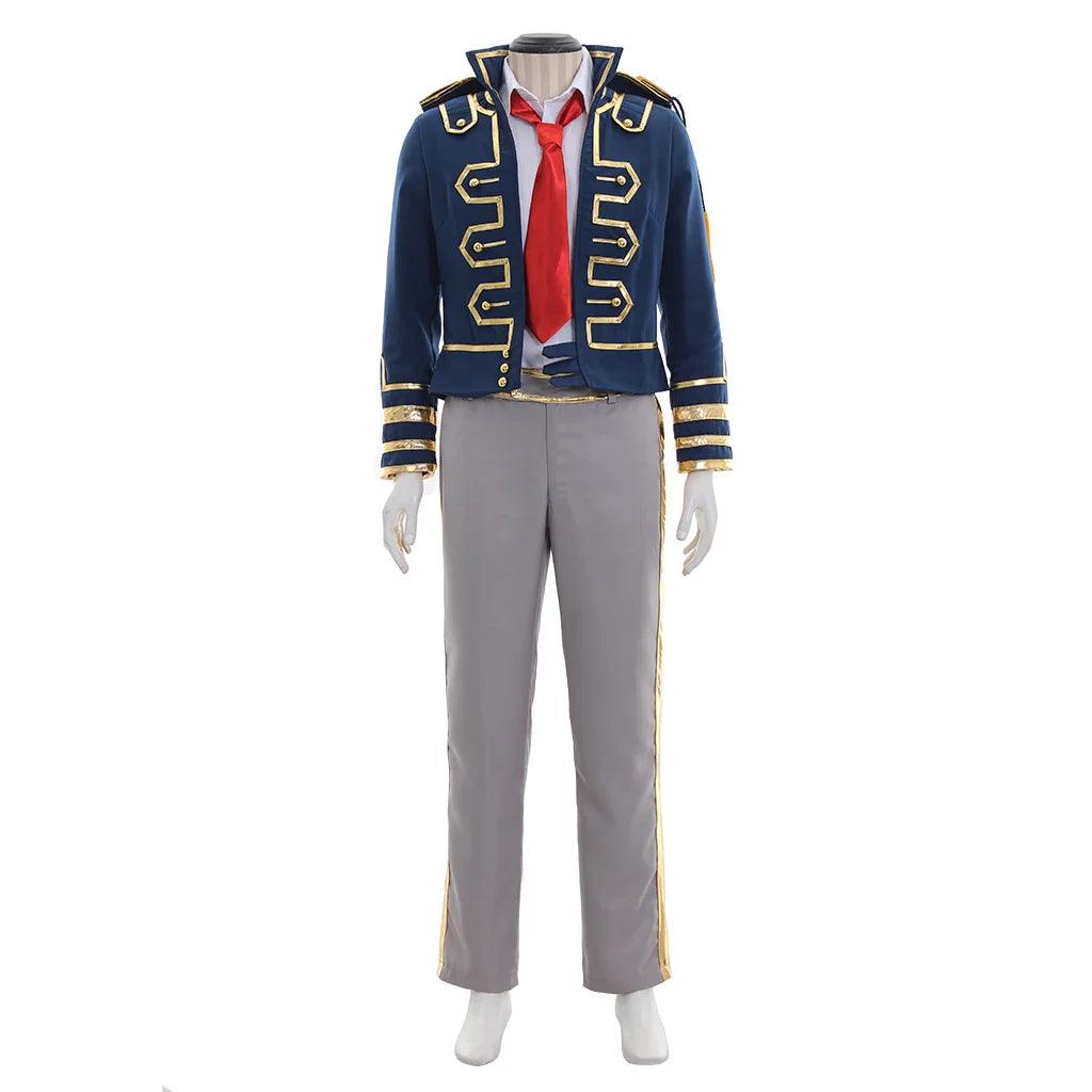 Game Nils Cosplay Light Field Costume For Men Fancy Jacket Shirt Pants Full Set Halloween Carnival Party School Uniform Suit