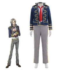 Game Nils Cosplay Light Field Costume For Men Fancy Jacket Shirt Pants Full Set Halloween Carnival Party School Uniform Suit