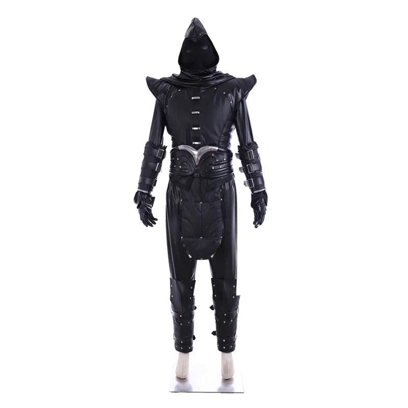 Noob Saibot Cosplay Costume - Mortal Kombat Black Ninja Fighter Uniform for Men