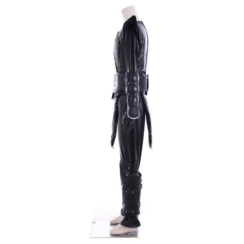 Noob Saibot Cosplay Costume - Mortal Kombat Black Ninja Fighter Uniform for Men