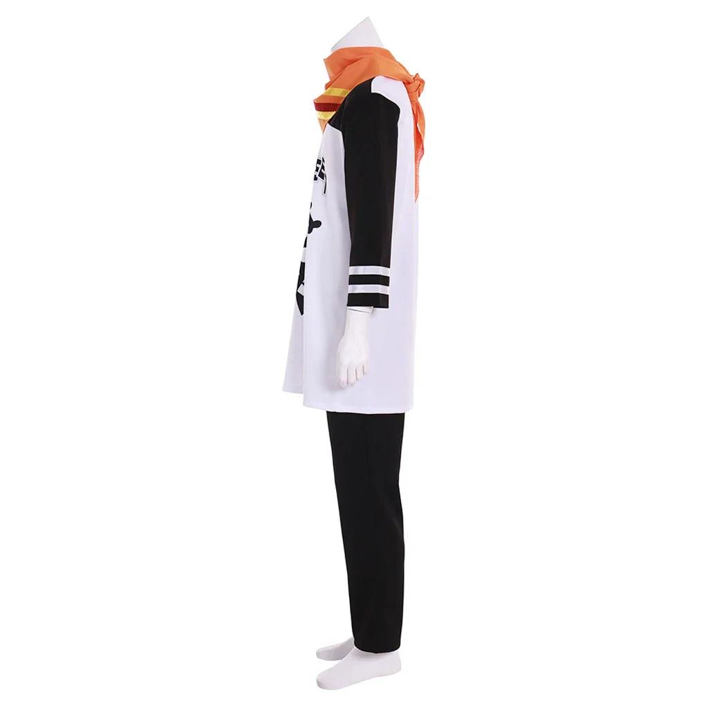 Game Pence Cosplay Costume For Men Fancy Top Pants with Neckwear Halloween Carnival Party Comic Con Streetwear