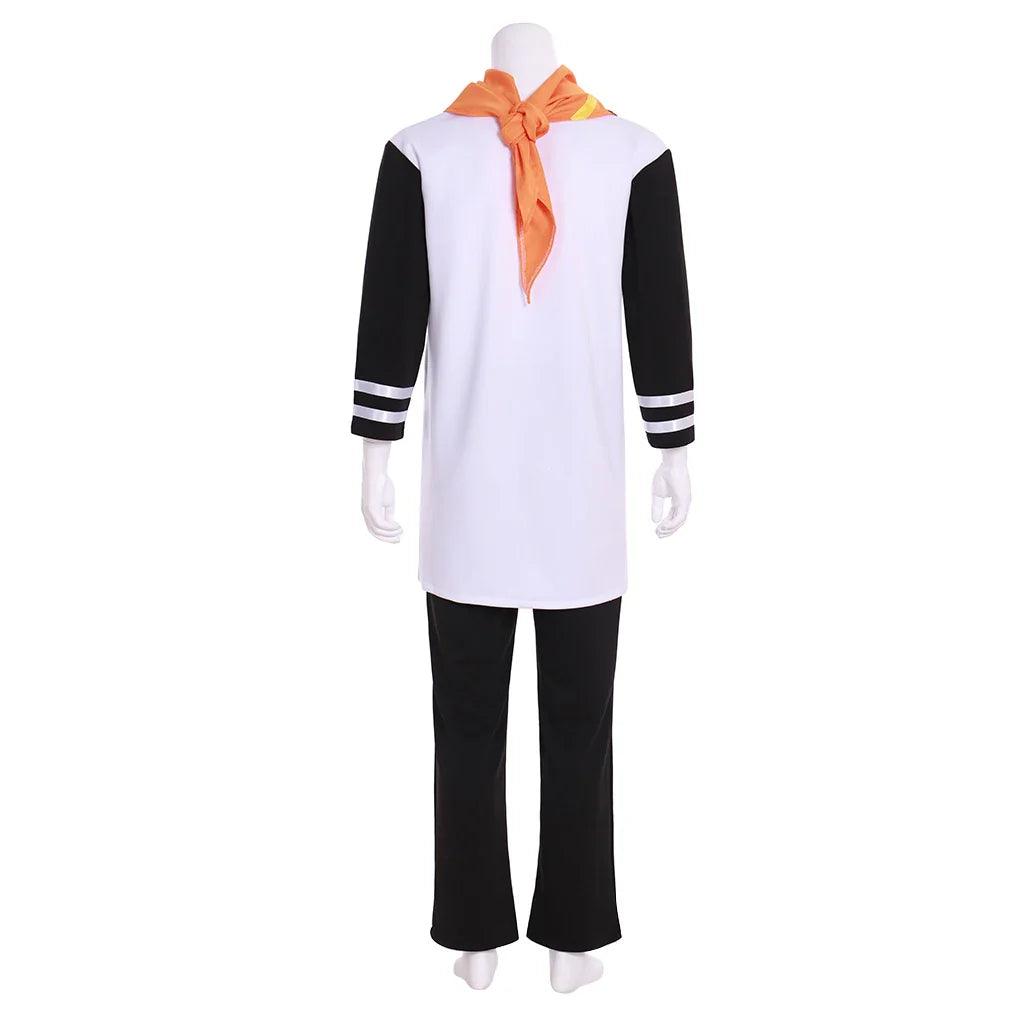 Game Pence Cosplay Costume For Men Fancy Top Pants with Neckwear Halloween Carnival Party Comic Con Streetwear