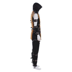 Scorpion Cosplay Costume for Adults - Mortal Kombat Halloween Full Set Outfit