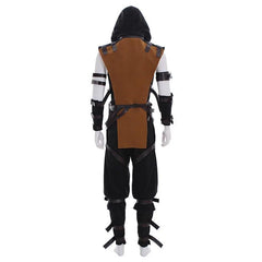 Scorpion Cosplay Costume for Adults - Mortal Kombat Halloween Full Set Outfit