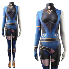 Valorant Reyna Cosplay Jumpsuit | Spandex Zentai Suit for Halloween & Carnival