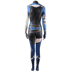 Valorant Reyna Cosplay Jumpsuit | Spandex Zentai Suit for Halloween & Carnival