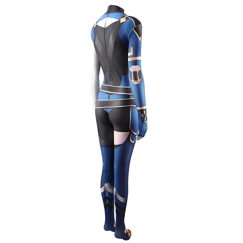 Valorant Reyna Cosplay Jumpsuit | Spandex Zentai Suit for Halloween & Carnival