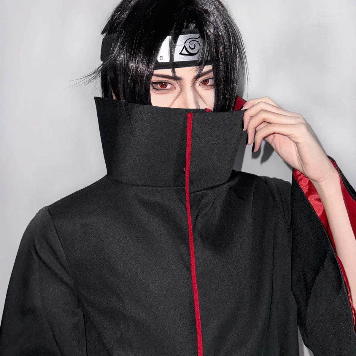 HOLOUN Anime Uchiha Itachi Uchiha Sasuke Cosplay Costume Hawk Team Cloak Pain Konan Sasori Christmas