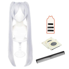 Frieren Beyond Journey's End Anime Frieren Cosplay Wig Rose Net Synthetic Fiber Adjustable Size Halloween Christmas Gift