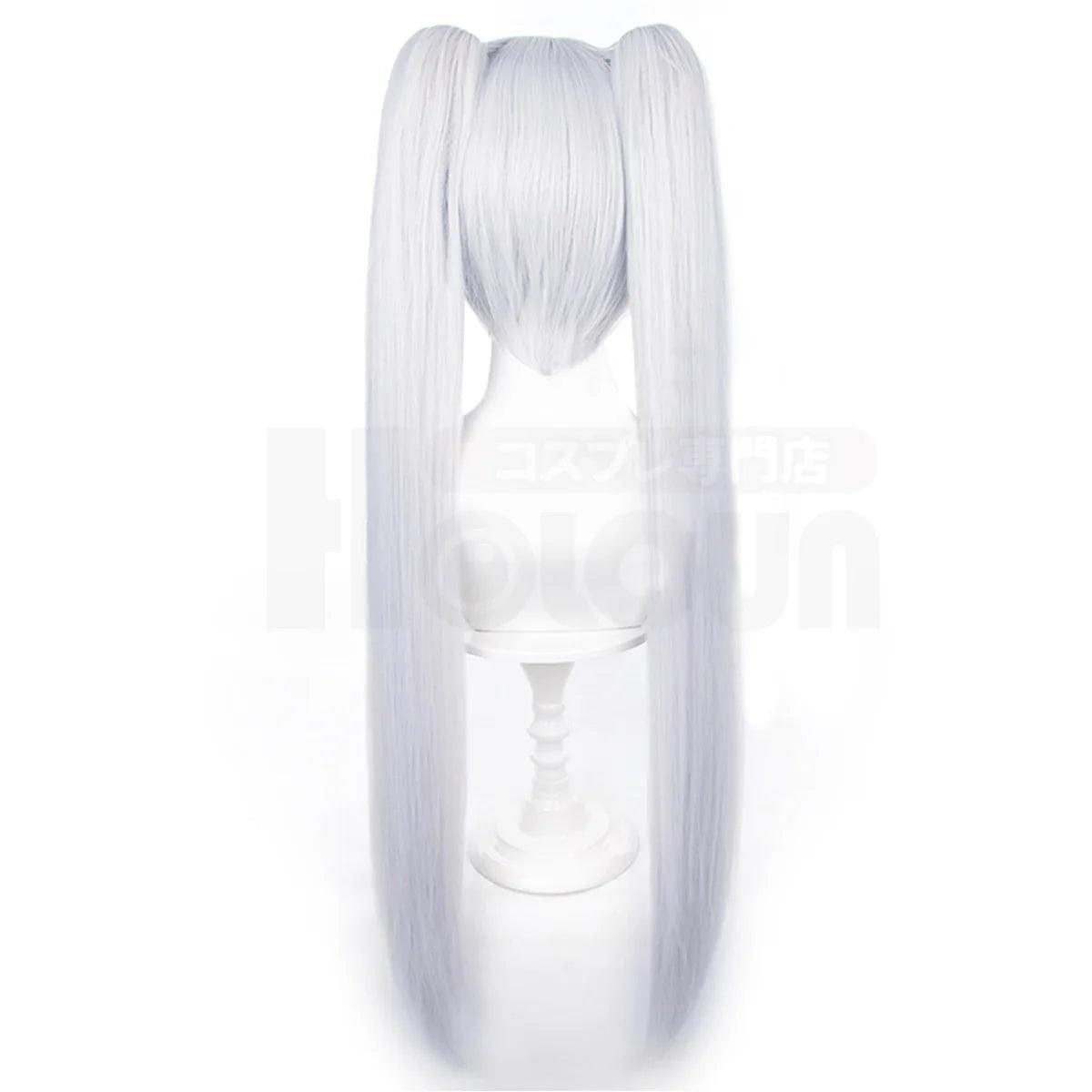 Frieren Beyond Journey's End Anime Frieren Cosplay Wig Rose Net Synthetic Fiber Adjustable Size Halloween Christmas Gift