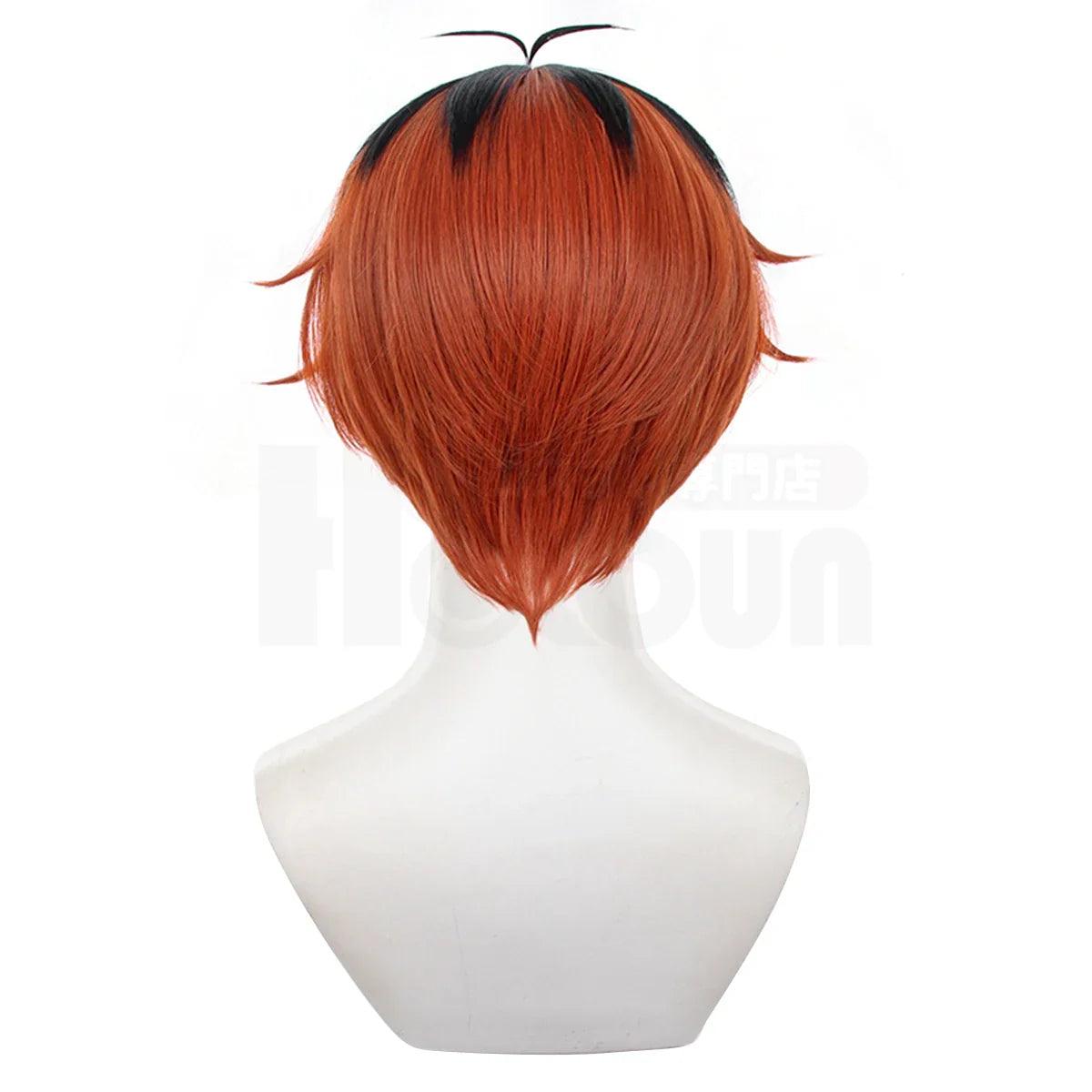 Frieren Beyond Journey's End Anime Stark Cosplay Wig Rose Net Synthetic Fiber Adjustable Size Halloween Christmas Gift