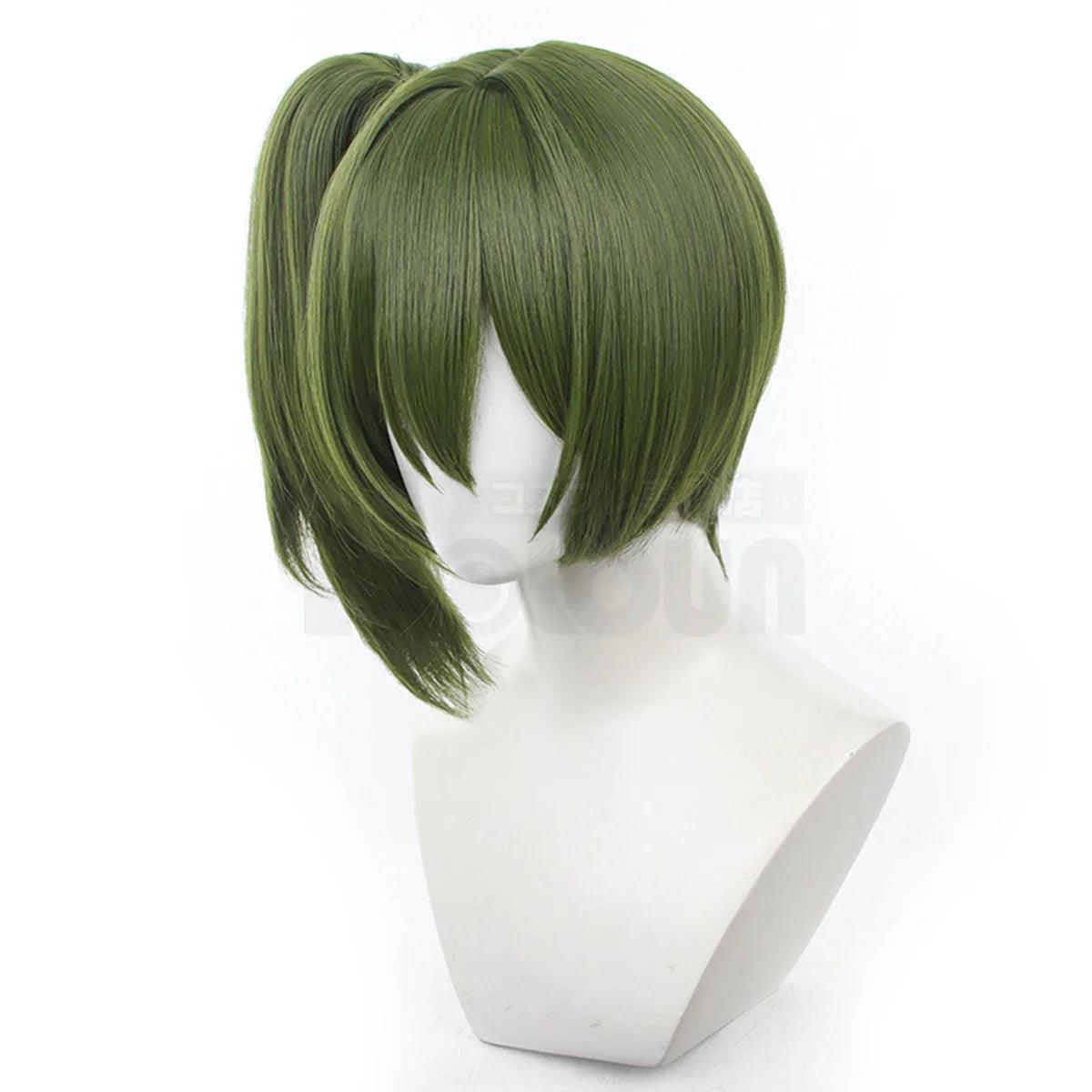 Frieren Beyond Journey's End Anime Ubel Laufen Cosplay Wig Removable Ponytail Rose Net Synthetic Fiber Adjustable Size