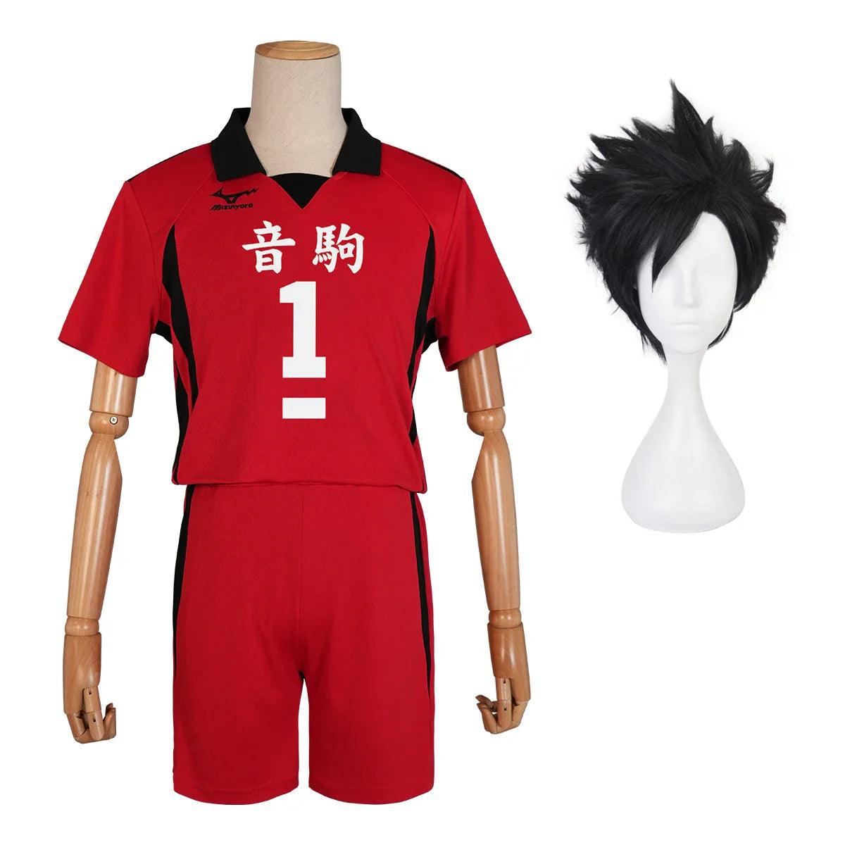 Haiky Anime Hinata Shouyou NO.10 Nishinoya Yuu NO.4  Kozumekenma NO.5 Kuroo Tetsuro NO.1 Kageyama Cosplay Costume Jerseys