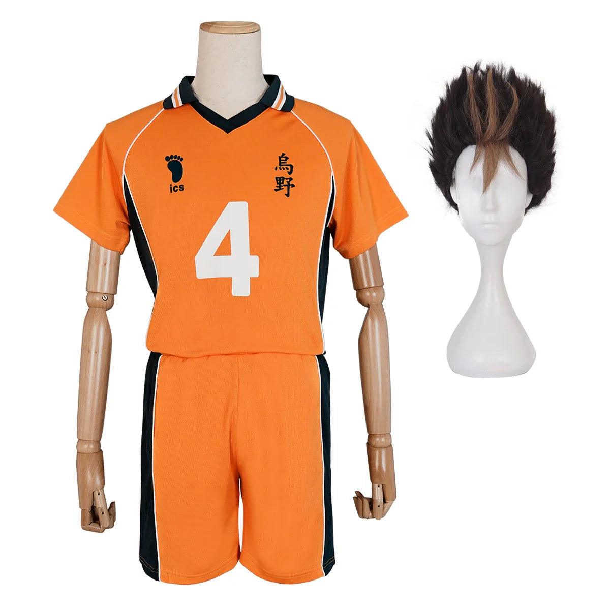 Haiky Anime Hinata Shouyou NO.10 Nishinoya Yuu NO.4  Kozumekenma NO.5 Kuroo Tetsuro NO.1 Kageyama Cosplay Costume Jerseys