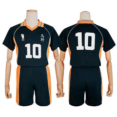 Haiky Anime Hinata Shouyou NO.10 Nishinoya Yuu NO.4  Kozumekenma NO.5 Kuroo Tetsuro NO.1 Kageyama Cosplay Costume Jerseys