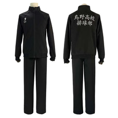 Haiky Anime Karasuno High School Uniform Hinata Shouyou Kageyama Tobio Sugawara Koushi Cosplay Costume Embroidery Daily