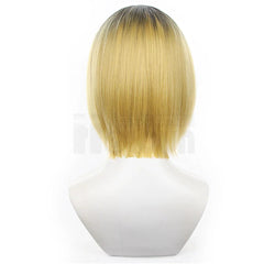 Haiky Anime Kozumekenma Cosplay Wig Nekoma High School Rose Net Synthetic Fiber Adjustable Size