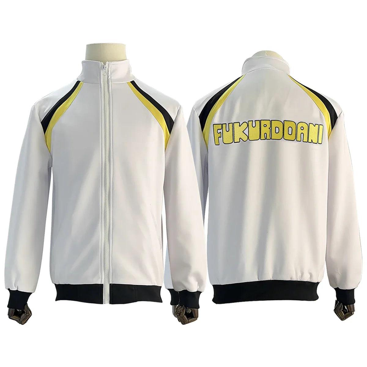 Haiky Anime Nekoma KARASUNO Inarizaki Aobajohsai FUKURODANI Shiratorizawa Cosplay Costume Embroidery Tracksuit Jacket