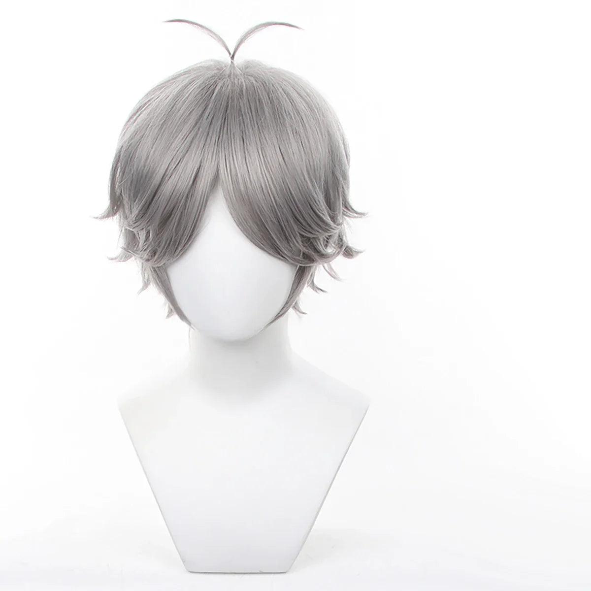 Haiky Anime Sugawara Koushi Cosplay Wig KARASUNO High School NO.2 Rose Net Synthetic Fiber Adjustable Size