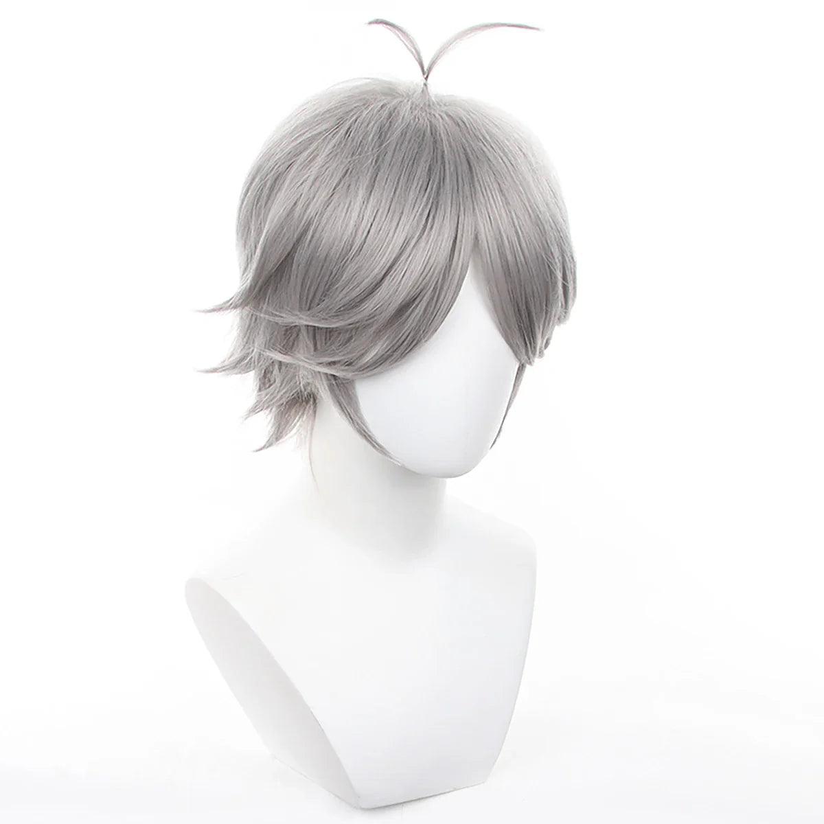 Haiky Anime Sugawara Koushi Cosplay Wig KARASUNO High School NO.2 Rose Net Synthetic Fiber Adjustable Size