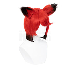 Haz Hotel Anime Alastor Cosplay Wig Rose Net Synthetic Fiber Adjustable Size Halloween Christmas Gift