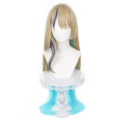 Honkai Star Rail Game Serval Cosplay Wig Rose Net Heat Resistant Synthetic Fiber Nets Comb Hairpin Adjustable Halloween