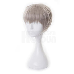 Jujutsu JJK Anime Inumaki Toge Cosplay Wig Rose Net Synthetic Fiber Adjustable Size Halloween Christmas Party