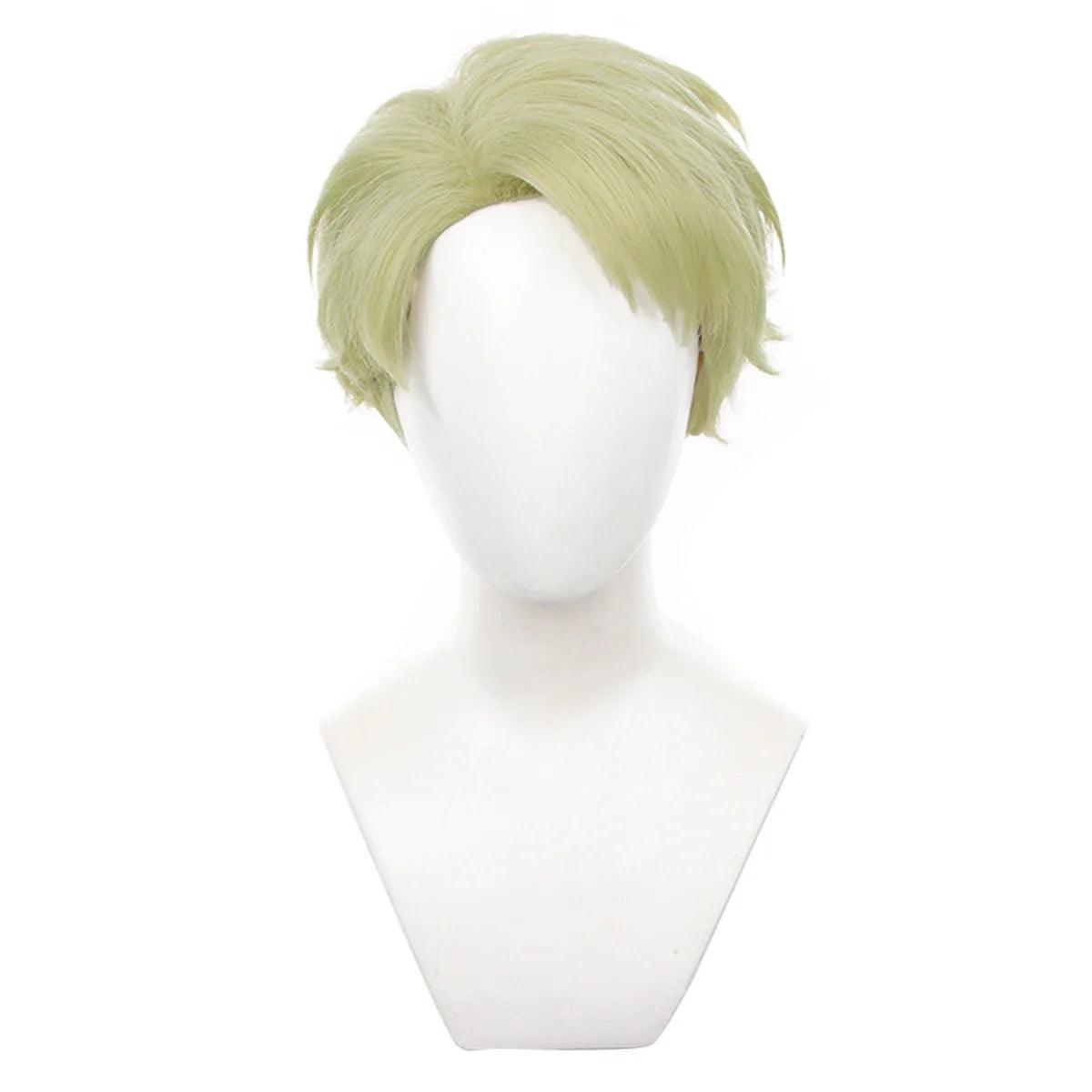 Jujutsu JJK Anime Nanami Kento Cosplay Wig Adult Version Rose Net Synthetic Fiber Adjustable Size Halloween Christmas