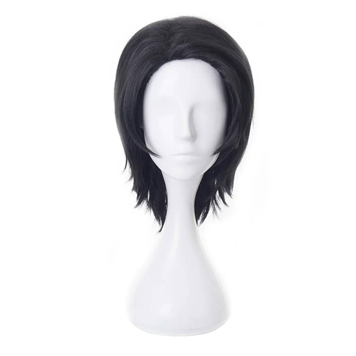 Jujutsu JJK Anime Okkotsu Yuta Cosplay Wig Rose Net Synthetic Fiber Adjustable Size Halloween Christmas Party