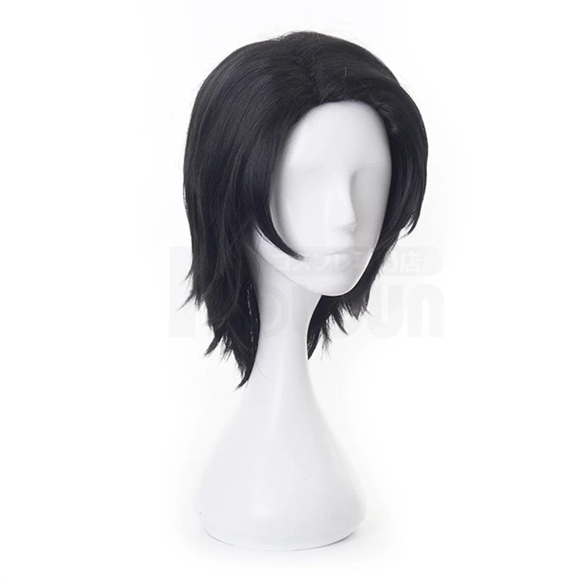 Jujutsu JJK Anime Okkotsu Yuta Cosplay Wig Rose Net Synthetic Fiber Adjustable Size Halloween Christmas Party