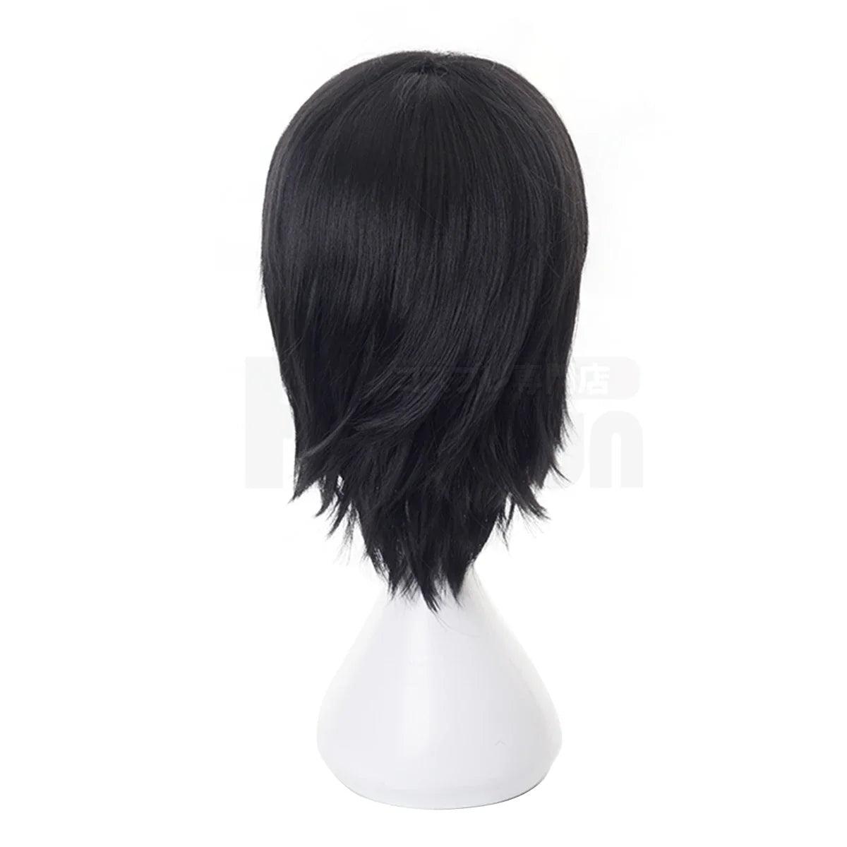 Jujutsu JJK Anime Okkotsu Yuta Cosplay Wig Rose Net Synthetic Fiber Adjustable Size Halloween Christmas Party