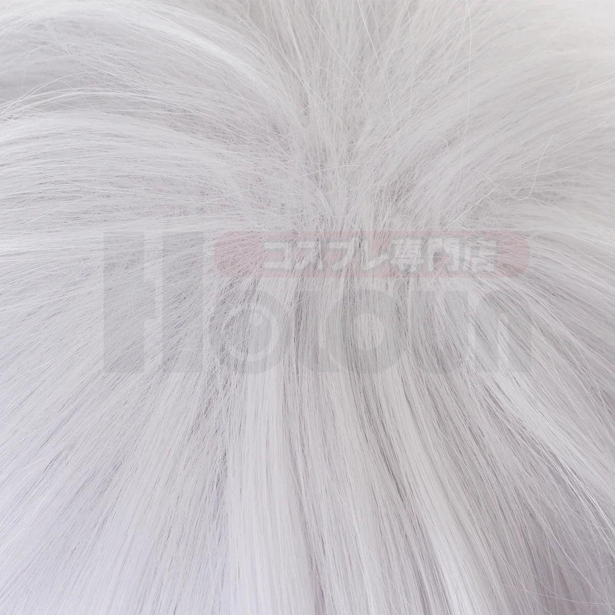 Jujutsu JJK Anime Satoru Gojo Cosplay Wig Rose Net Synthetic Fiber Adjustable Size Halloween Christmas Party