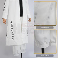 Tokyo Anime Cosplay Costume Black Dragon Brahman Wakasa Imaushi Waka Embroidery Coat Halloween Christmas Gift