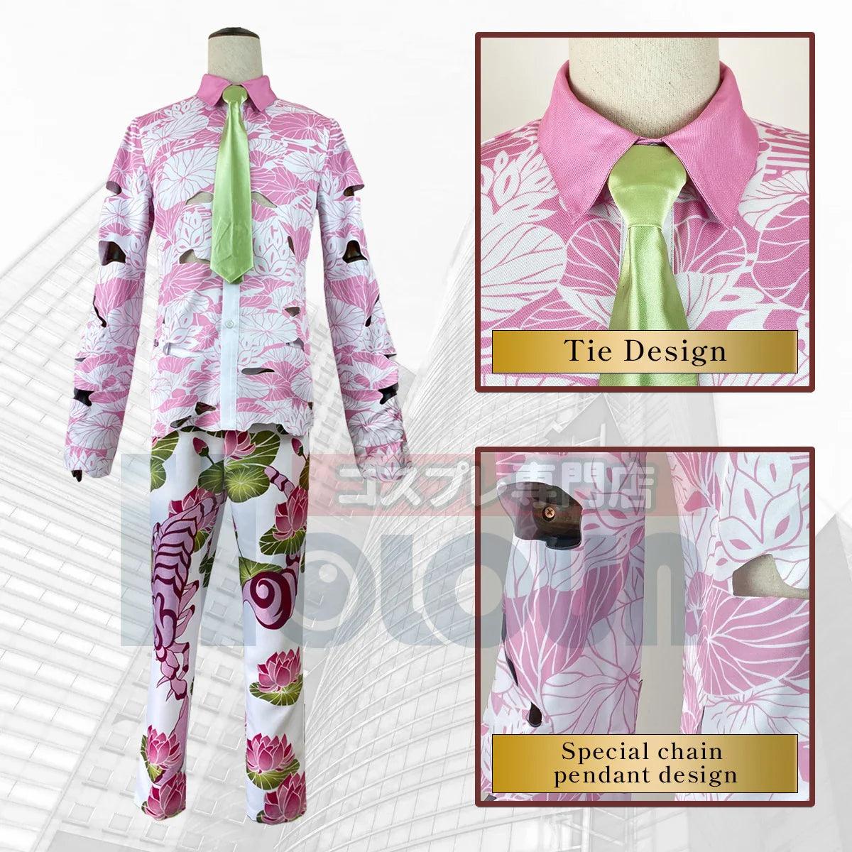 Tokyo Anime Cosplay Costume Exhibition Suit Haruchiyo Sanzu Uniform Pink Scorpio 4PCS Dress Up Halloween Gift