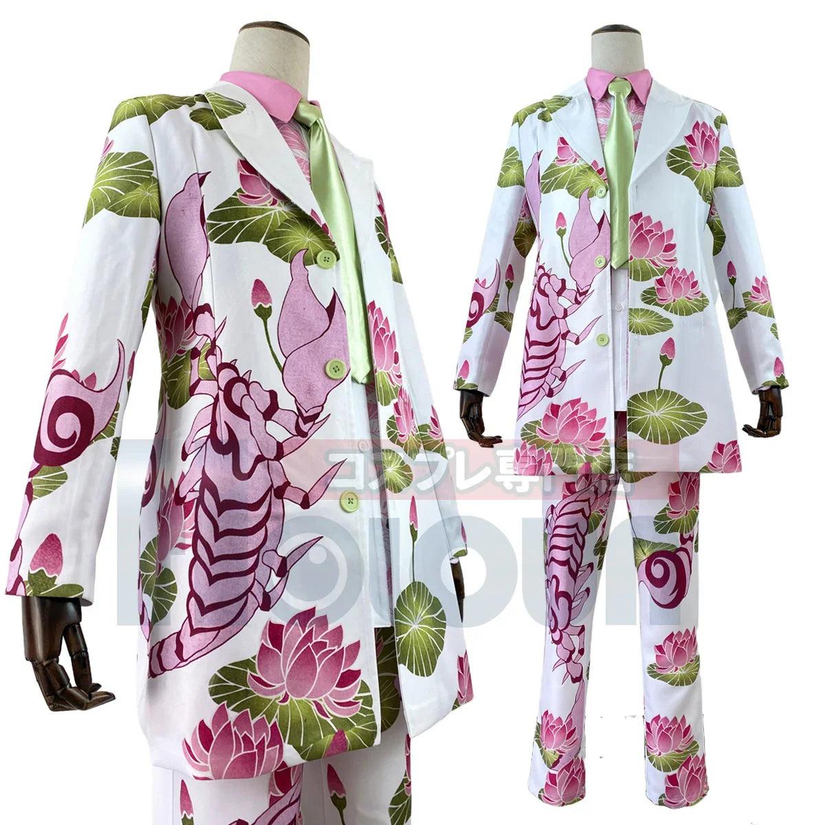 Tokyo Anime Cosplay Costume Exhibition Suit Haruchiyo Sanzu Uniform Pink Scorpio 4PCS Dress Up Halloween Gift