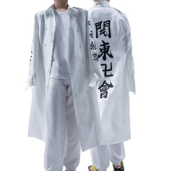 Tokyo Anime Cosplay Costume Kanto Manji Gang Manjiro Sano Mikey Koko Sanzu Embroidered Coat Halloween Christmas