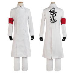 Tokyo Anime Hajime Kokonoi Koko Seishu Inui Cosplay Costume Black Dragon White Embroidery Coat Pants Cos Convention Gift