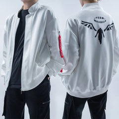 Tokyo Anime Kazutora Hanemiya Cosplay Costumes White Jacket With One Earing Casual Daily Wear Halloween Christmas Gift