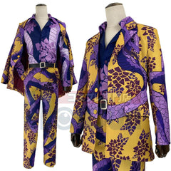 Tokyo Anime Taiju Shiba Cosplay Costume Exhibition Suit Snake Design Shirt Pants Cos Convention Halloween Gift